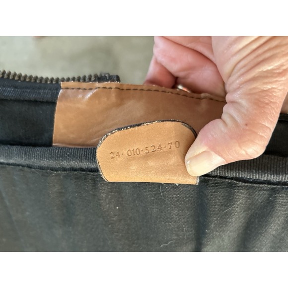 Vintage Gucci Line Sherry? GG Black Fabric Luggage Suitcase Travel Set GUC - Picture 16 of 16